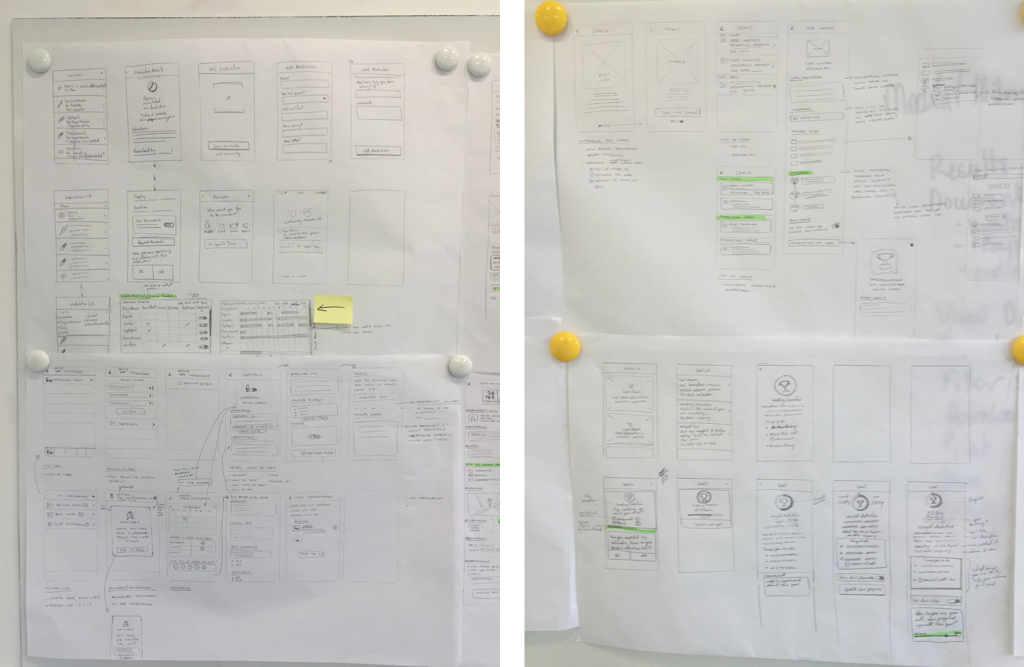 Engage Mobile Concepts and Sketches